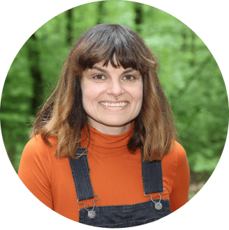 Melina, Leitung des Waldkindergartens